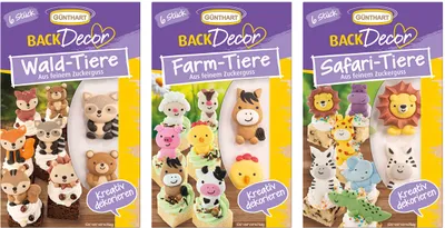 Produktbild von Günthart Zucker-Tiere, sortiert 18g 1 Stück