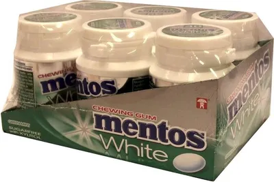 Produktbild von Mentos grün mint weiß 6 x 60 Gramm Lakritz