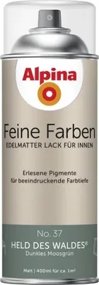 Produktbild von Alpina Feine Farben Sprühlack Held des Waldes dunkles moosgrün 400 ml