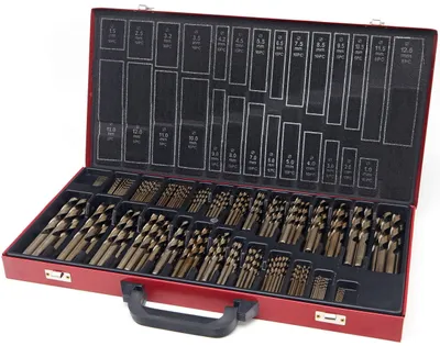 Produktbild von HBM 230-teiliger HSS-Bohrersatz mit 5 % Kobalt