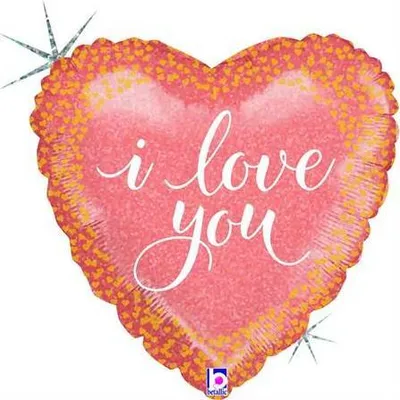 Obrázek produktu pro Nafukovací balónek srdce i love you 46cm