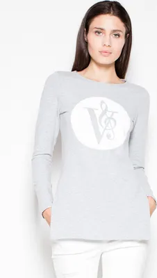 Produktbild von Venaton Langarm-T-Shirt für Frauen Papamau grau XL