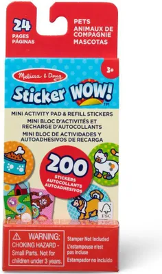Produktbild von Melissa & Doug - Sticker WOW! Nachfüllset Tiere