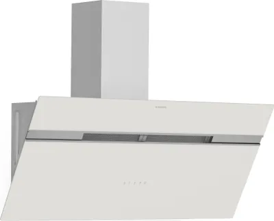 Obrázek produktu pro Klarstein Smart Alina digestoř – 90 cm, průtok vzduchu 615 m³/h, dotykové ovládání, energetická účinnost A, LED osvětlení, recirkulace a odsávání vzduchu, hlučnost 54 dB, bílá