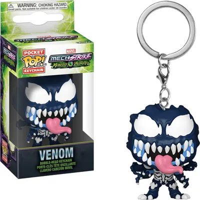Produktbild von Marvel Mech Strike - Venom - Schlüsselanhänger Funko Pocket POP! Keychain