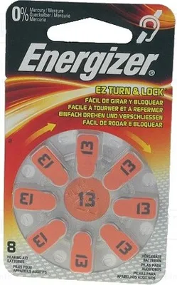 Produktbild von 1x Batterie: Zink-Luft (ZnO2) 1,4V AC13,R754,Knopfzelle 280mAh AC13 Batterien