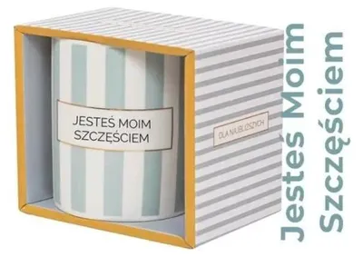 Obrázek produktu pro Dárkový hrnek – Jsi moje štěstí – Be-Happy Gifts