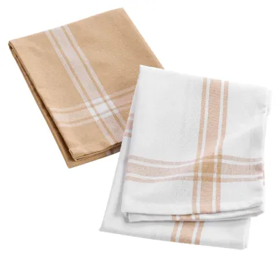 Productafbeelding van Keukenpapiertjes, katoen, CUISILINE, 50 x 70 cm, 2 stuks.