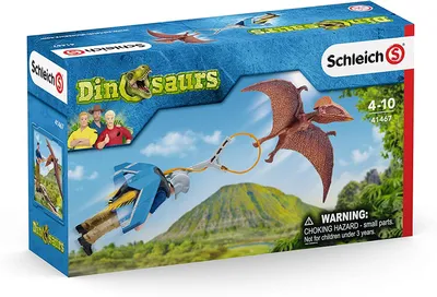 Produktbild von schleich Dinosaurs 41467, Aktion/Abenteuer, Dinosaurs and volcano, Research station, 4 Jahr(e), Mehrfarbig, Kunststoff
