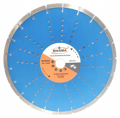 Produktbild von Magma MSU301 Diamanttrennscheibe Segmentiert Beton 300mm