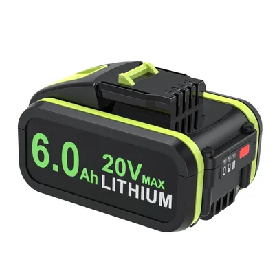 Produktbild von Ersatzbatterie, 6000mAh Kapazität, kompatibel mit verschiedenen Modellen, 1Stk 60ah Batterie