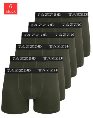 Produktbild von Tazzio Herren Boxershorts 6er Pack BS1010 (Khaki, XL)