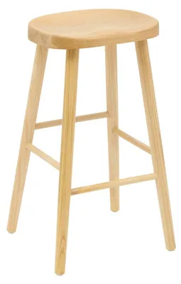 Produktbild von Barhocker senka, oval, h. 71 cm, beige - Atmosphera créateur d'intérieur