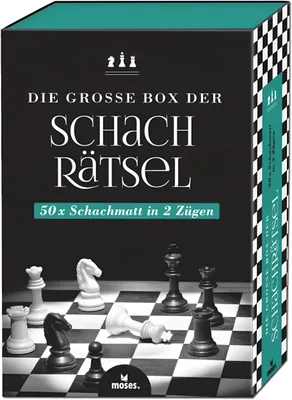 Produktbild von Die große Box der Schachrätsel