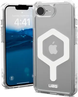 Produktbild von Urban Armor Gear 114501114341, Cover, Apple, iPhone 16e, 15,5 cm (6.1"), Transparent