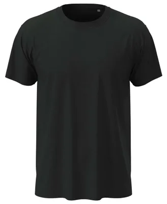 Produktbild von Stedman Baumwolle Classics Uni T-Shirt 05.2000 Gr. S black opal