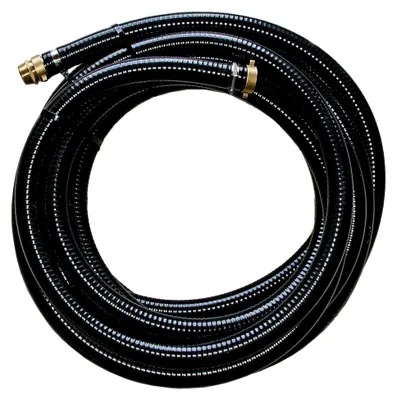 Produktbild von Schmutzwasserschlauch 10 m lang, 1 Zoll NW 25, Saugschlauch mit Messingarmaturen