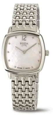 Image de Boccia 3353-01 Montre dame en titane avec verre saphir