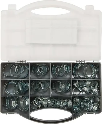 Produktbild von FIXMAN Schlauchschellen Sortiment 60-tlg. versch. Größen 102254