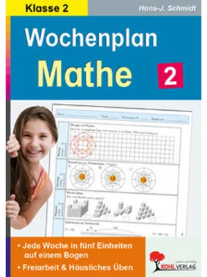 Produktbild von Wochenplan Mathe / Klasse 2