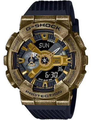 Produktbild von CASIO G-SHOCK Herrenuhr, schwarz, Casio-GM-110VG-1A9ER