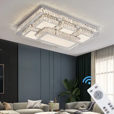 Obrázek produktu pro LED stropní svítidlo TY3019-95x65 cm světlo Svítidlo s dálkovým ovládáním nebo aplikací v mobilním telefonu Barva světla/jas nastavitelná stmívatelná