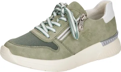 Produktbild von Rieker fsk damen halbschuhe Damen Schnürschuhe in Grün, Größe 37
