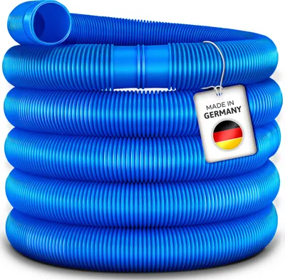 Zdjęcie produktu dla tillvex wąż basenowy 50m - Ø 32mm czarny wąż basenowy wąż ssący wąż solarny