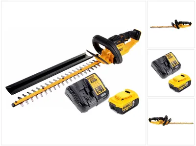 Immagine prodotto di DeWalt DCM 563 P1 Tagliasiepi a batteria 18V / 55 cm + 1x Batteria 5,0Ah + Caricabatterie