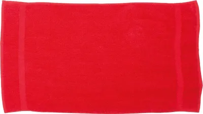Image de Towel City - Serviette de bain "Luxury" PC7114 (taille unique) (Rouge)