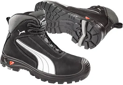 Image de ISM Chaussure de sécurité EN 20345 S3 HRO SRC Cascades Mid Taille 47 Cuir pleine fleur - 63.021.0