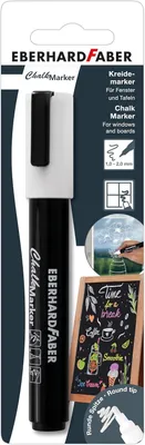 Obrázek produktu pro EBERHARD FABER 558301 EBERHARD FABER křídový fix 1–2 mm, 1 ks v blistru, bílý