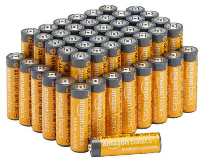 Produktbild von A. Basics AA-Alkali-Hochleistungsbatterien, 1,5 V, 10 Jahre lagerfähig, 48 S