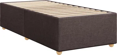 Obrázok produktu pre Posteľ bez matraca tmavohnedá 100x200 cm látka