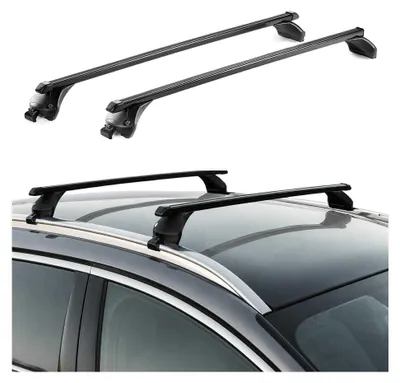 Produktbild von Quick Dachträger für Ford Kuga III 2019-2026 Stahl Schwarz Abschließbar 2x, KI-generiertes Bild