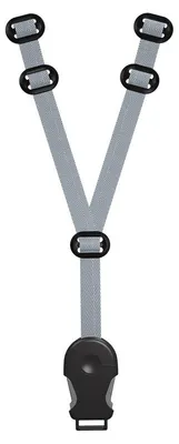 Image de POLISPORT 3 Point Safety Harness Belt Grey Groovy Ff/Cfs
