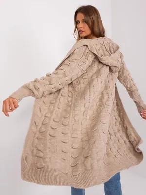 Produktbild von Badu Strickjacke für Frauen Arthwywlwyd dunkelbeige Universal