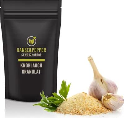 Produktbild von 1kg Knoblauch Granulat G2 Knoblauchgranulat Vegan 1A Qualität - Gourmet Serie