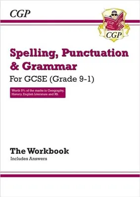 Zdjęcie produktu dla GCSE Spelling, Punctuation and Grammar Workbook (includes Answers)