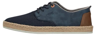 Image de Chaussures de sport pour hommes Rieker, lacets, couleur bleue, style décontracté