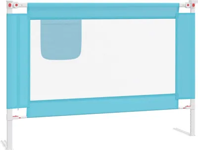 Obrázok produktu pre vidaXL Detská posteľ Guard Blue 90x25 cm Látka