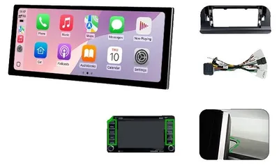 Immagine prodotto di Sistema multimediale per auto, touchscreen, compatibilità con smartphone, compatibile con Toyota Corolla E210 (2019-2026), Corolla Cross, Suzuki Swace, modello V5 con 4G e 64GB di memoria
