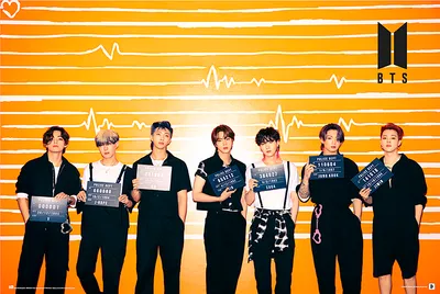 Produktbild von Poster BTS Police Dept 91.5x61cm