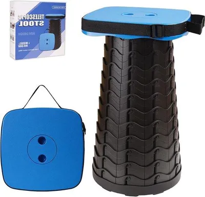 Productafbeelding van Famanu inklapbare stoel, verstelbaar en compact - blauw