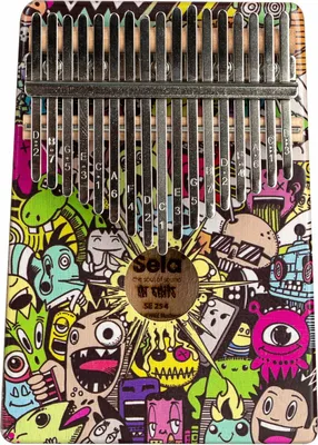 Produktbild von Sela SE 254 Art Series 17 Little Monster Kalimba