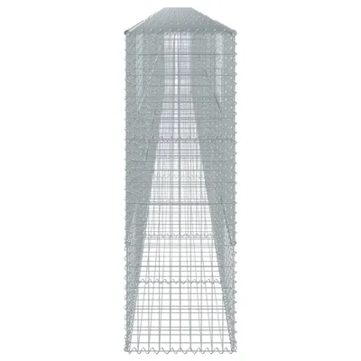Obrázok produktu pre Gabiónový kôš s krytom 1200x50x150 cm pozinkované železo