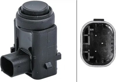 Produktbild von Sensor Einparkhilfe gesteckt 3-polig HELLA für u.a. SAAB 9-3
