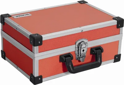Image de Ironside 191-009 Mallette à outils en aluminium, 330 x 230 x 150 mm, rouge