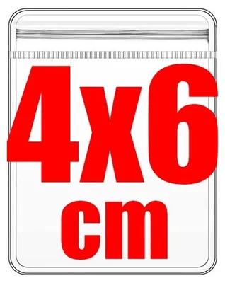 Produktbild von Schmuckaufbewahrungstaschen, Vakuumversiegelt, PVC-Material, 100STK-b, 4X6CM