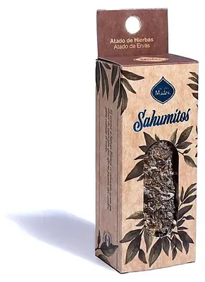 Zdjęcie produktu dla Sagrada Madre Sahumitos Smudge Biała Szałwia - zestaw 3 szt. - 4x4x12cm